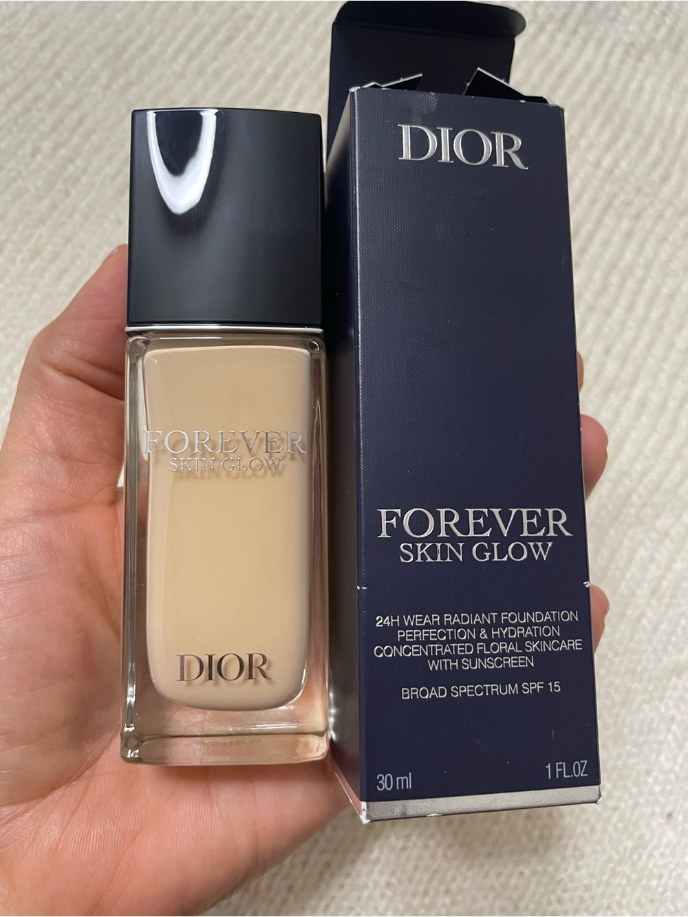 Dior Forever Skin Glow Foundation — 3W
